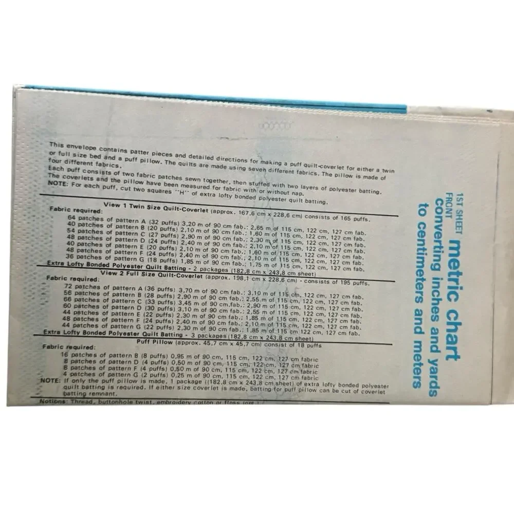 Simplicity pattern uncut